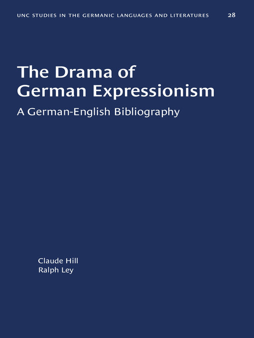 Cover image for The Drama of German Expressionism